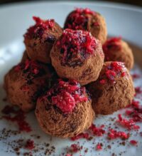 chocolate raspberry truffles recipe