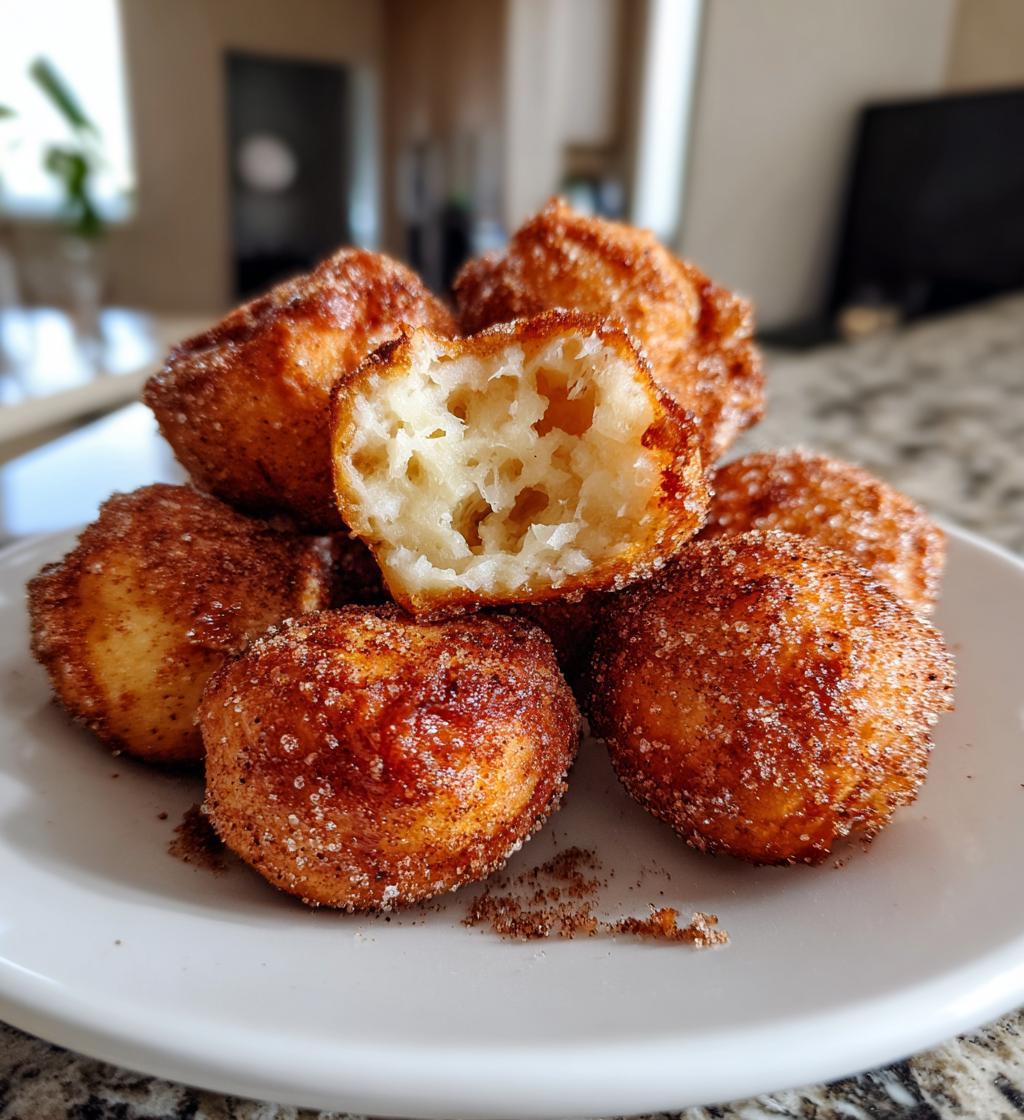 churros poppers are the perfect sweet treat - detail 1