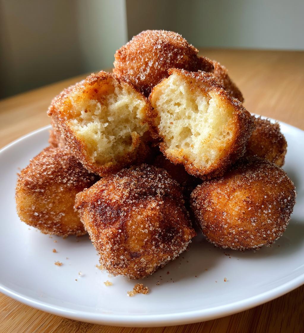 churros poppers are the perfect sweet treat