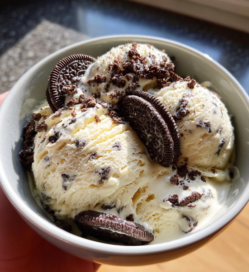 cookies and cream ice cream no churn made easy - detail 1