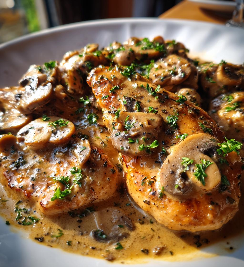 creamy chicken marsala recipe