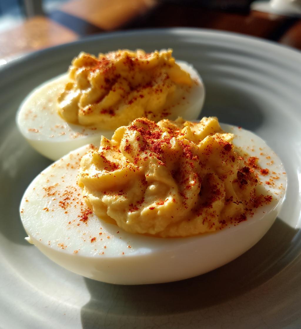 creamy deviled eggs recipe - detail 1