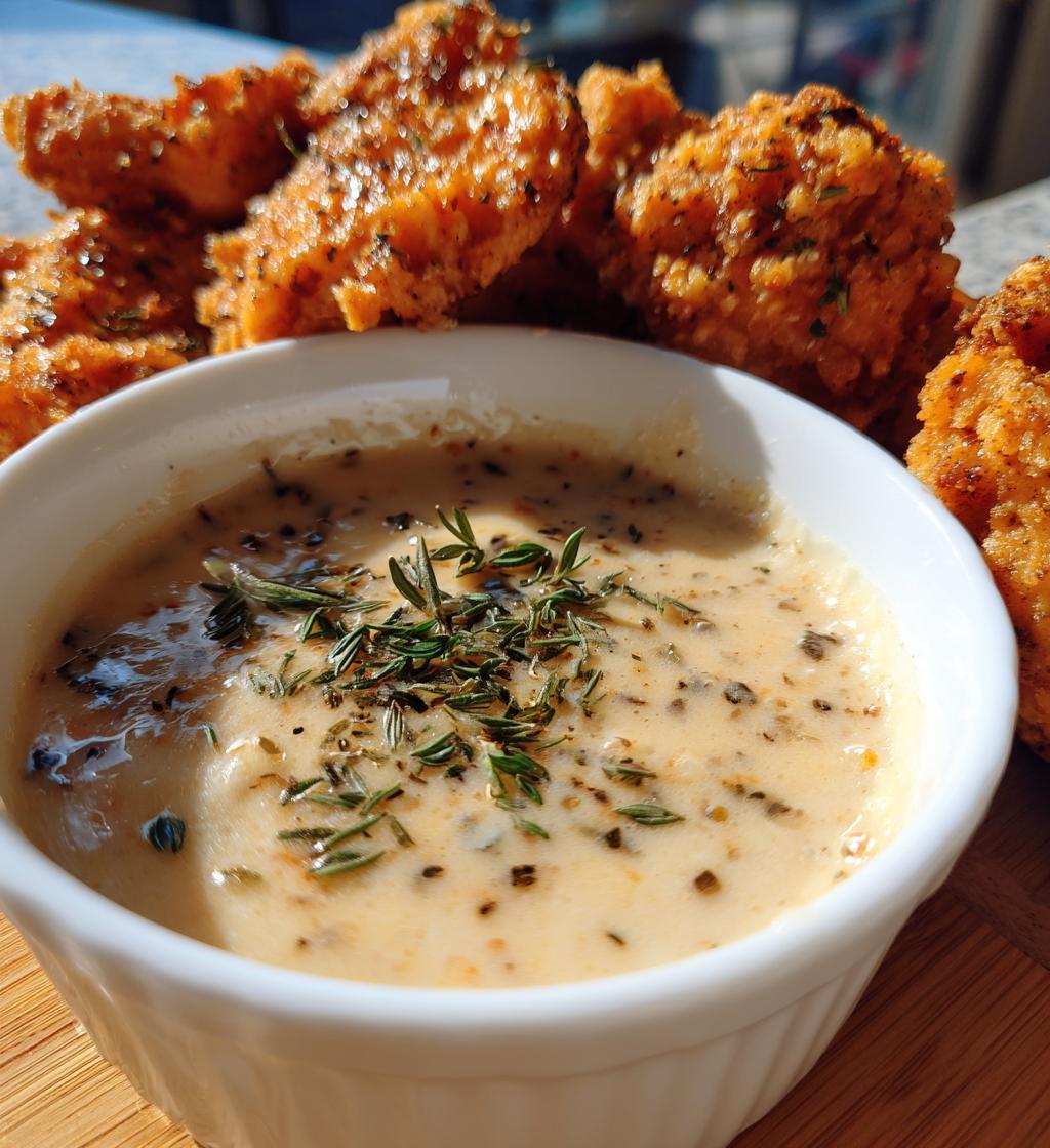 creamy sauce for dipping chicken recipe