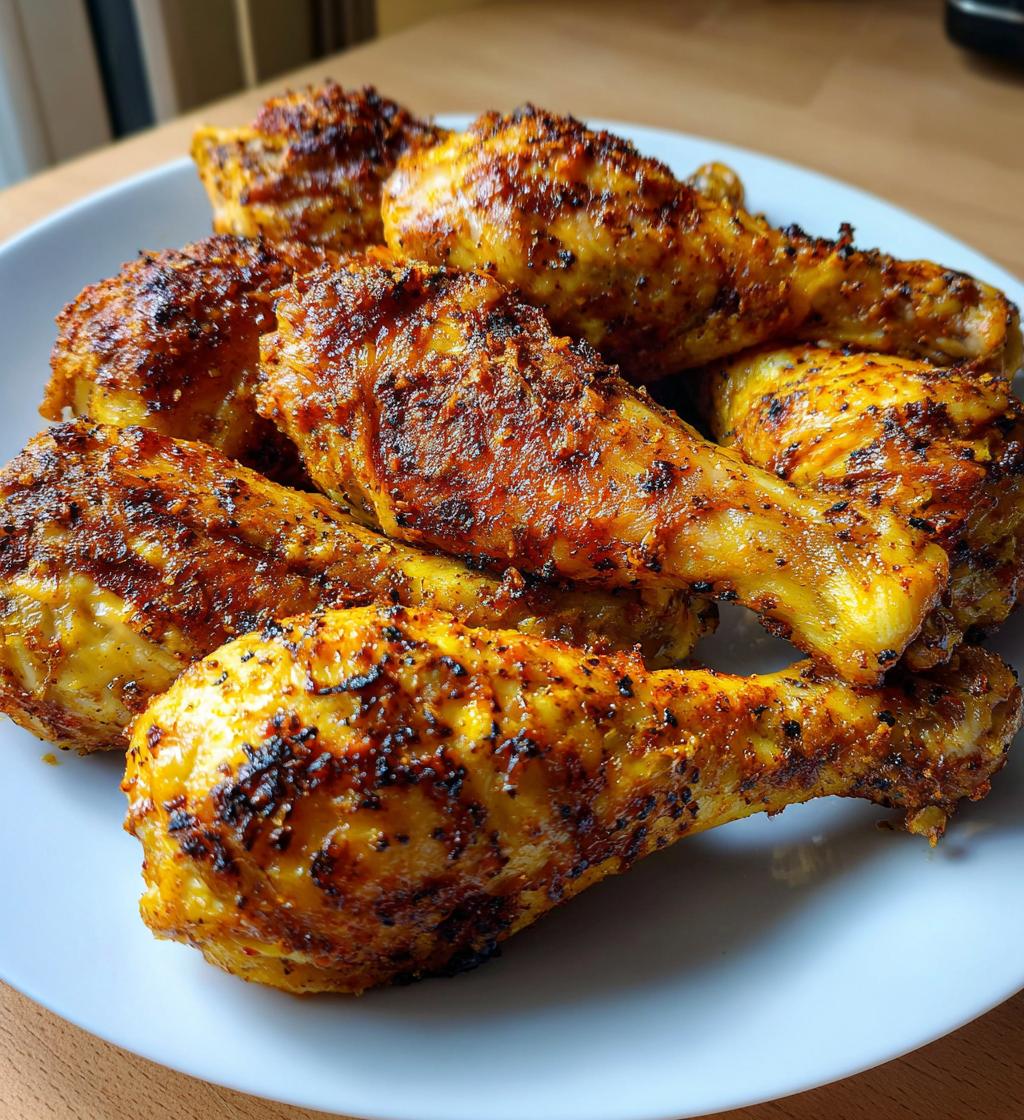 crispy air fryer chicken drumsticks recipe