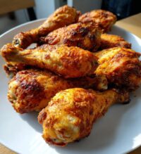 crispy air fryer chicken legs recipe