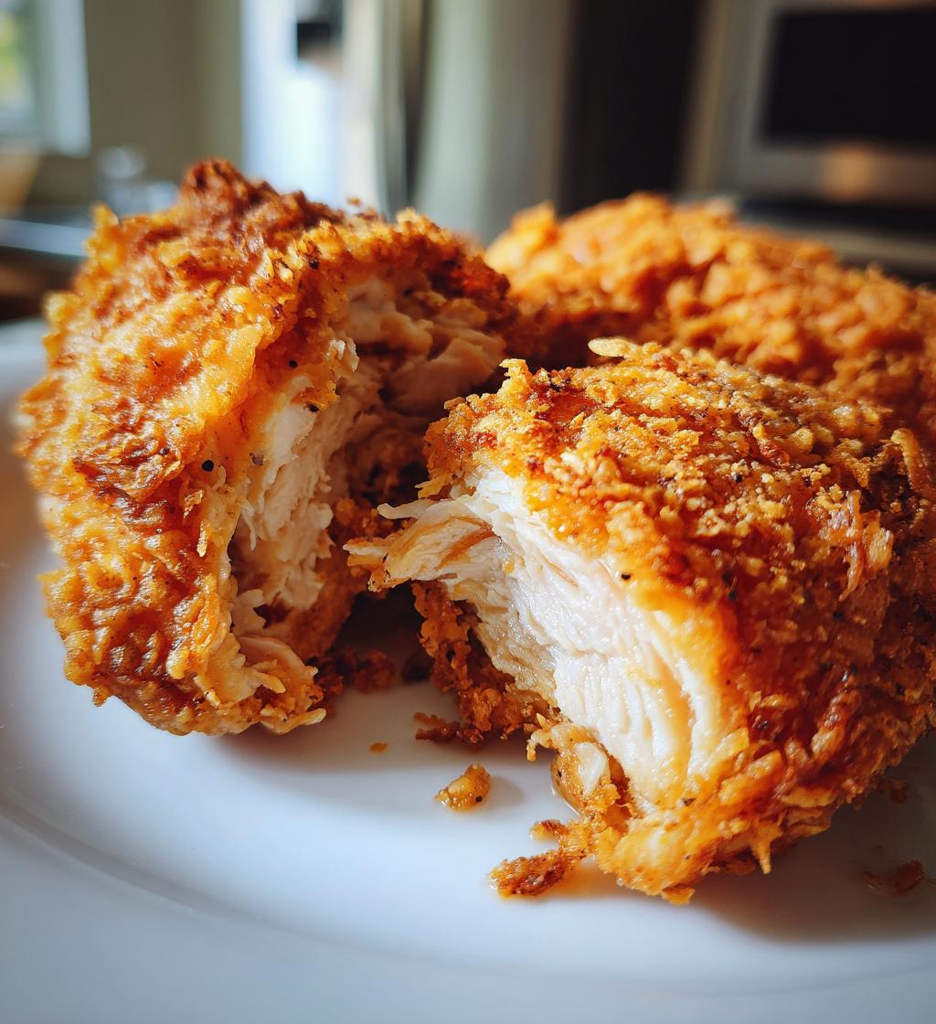 crispy air fryer fried chicken recipe - detail 1