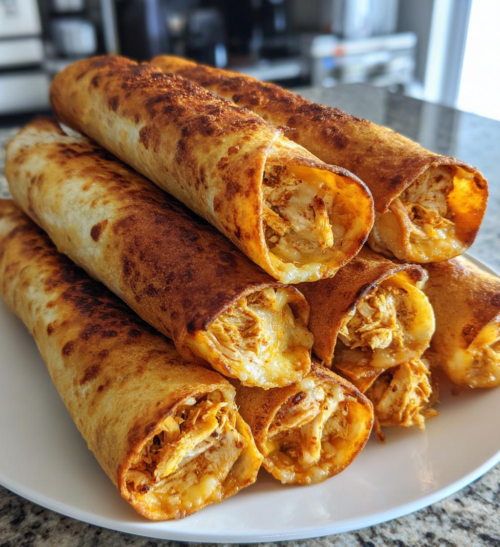 crispy chicken taquitos recipe