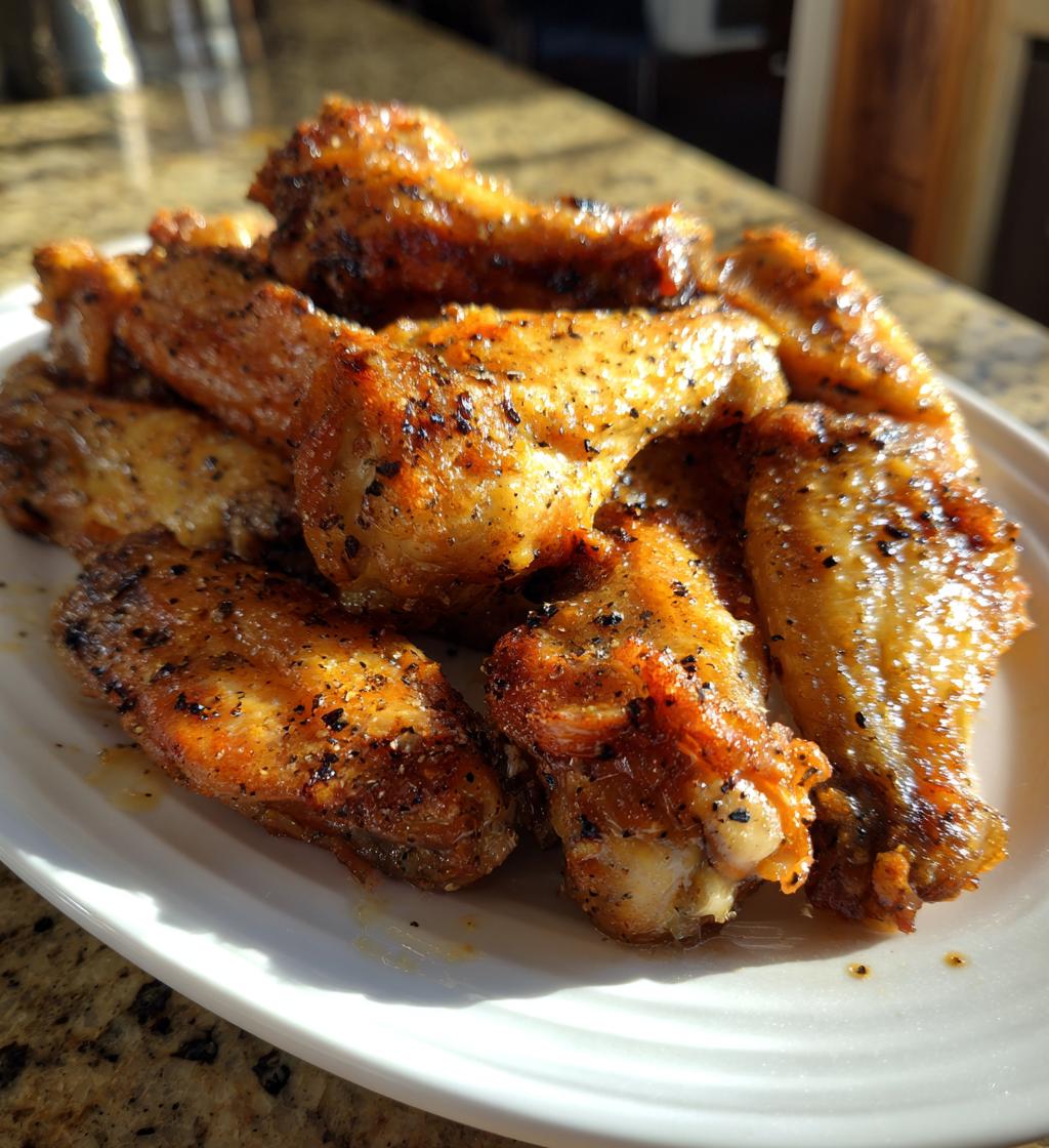 crispy chicken wings recipe