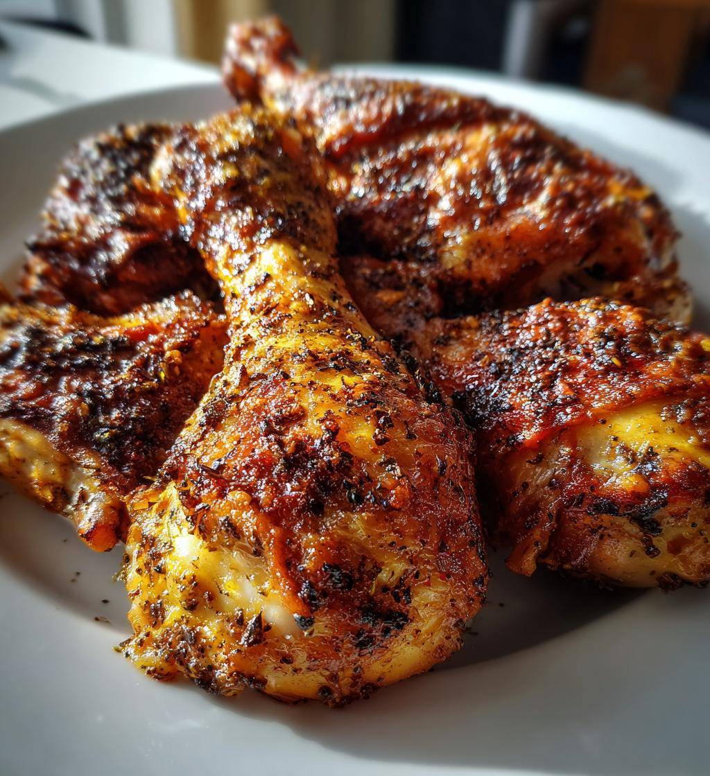 crispy juicy air fryer chicken legs recipe - detail 1
