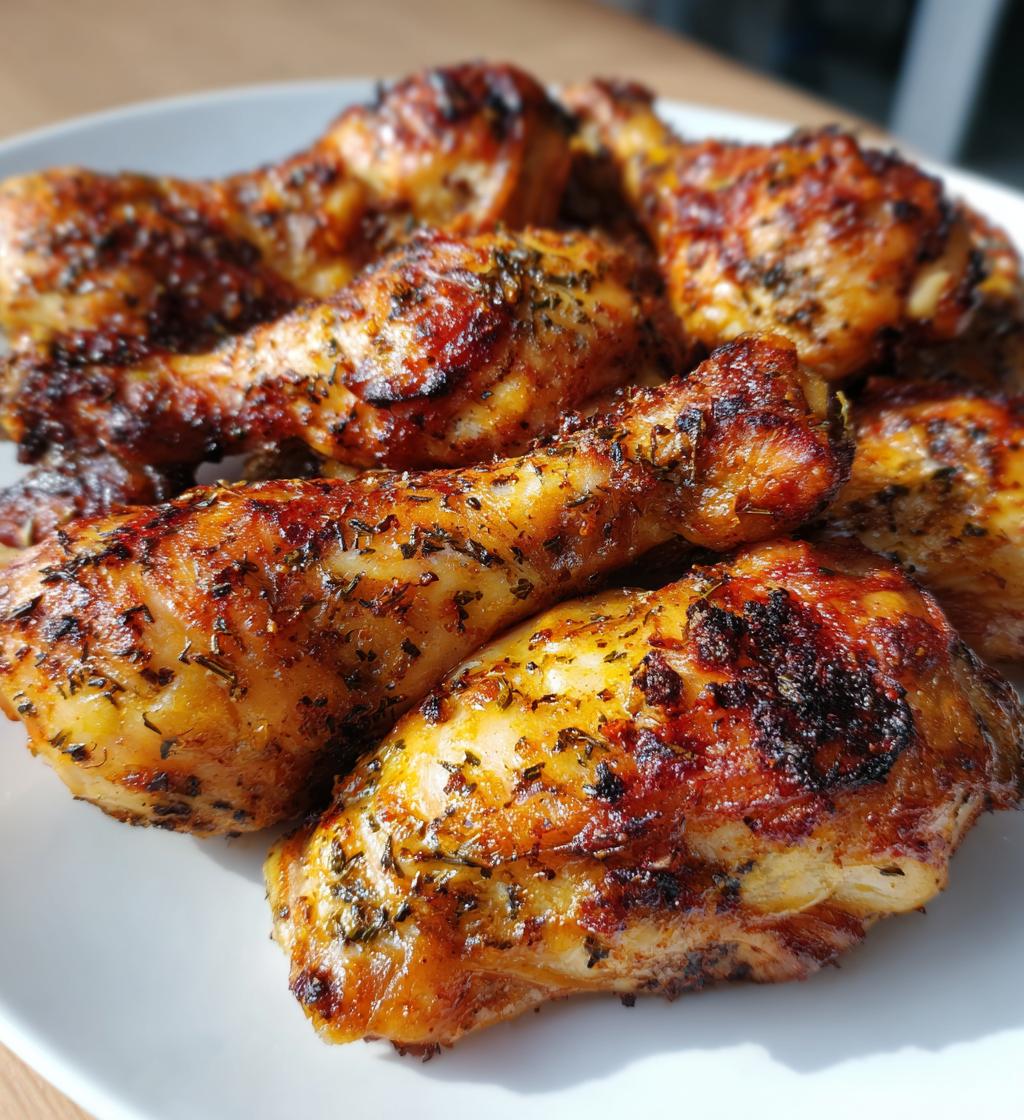 crispy juicy air fryer chicken legs recipe