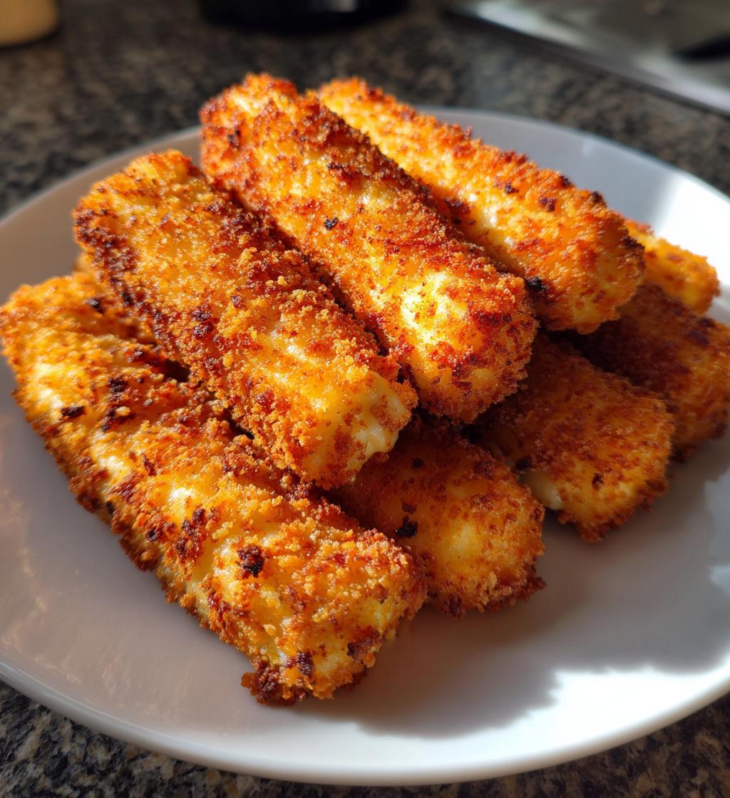 crispy mozzarella sticks recipe - detail 1