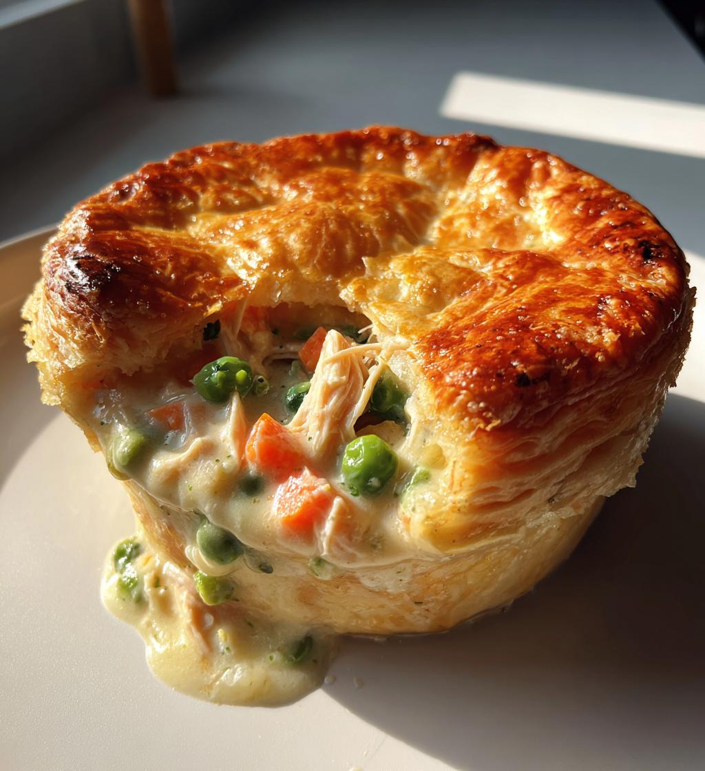 deep dish chicken pot pie recipe - detail 1