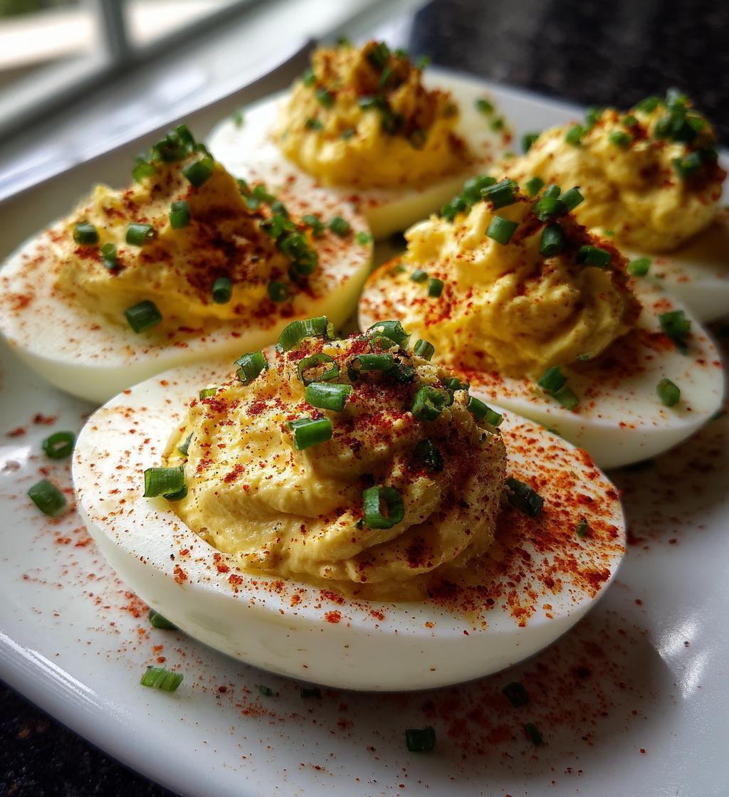 deviled eggs are the perfect party appetizer recipe