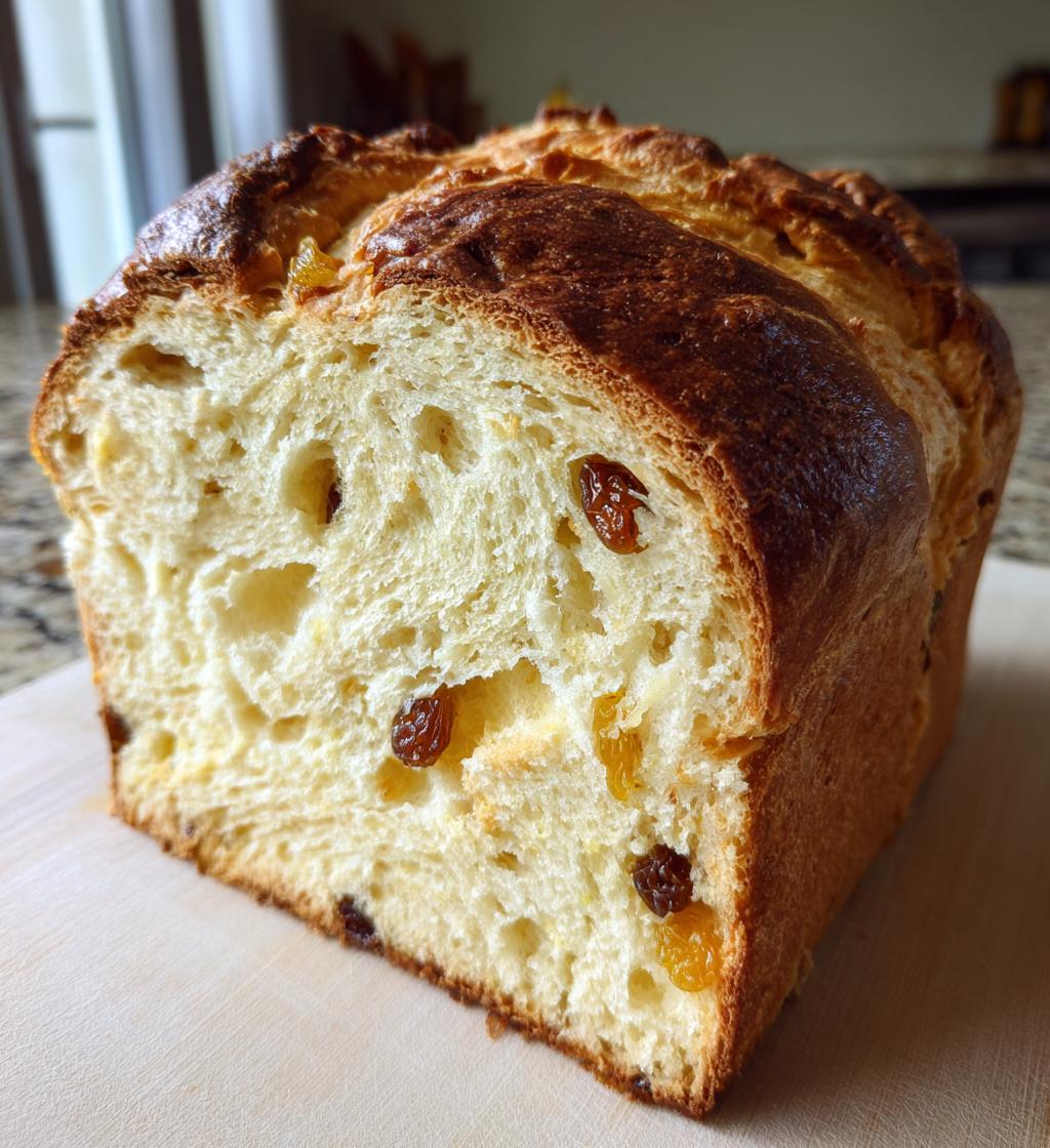easter bread paska or babka is a festive treat