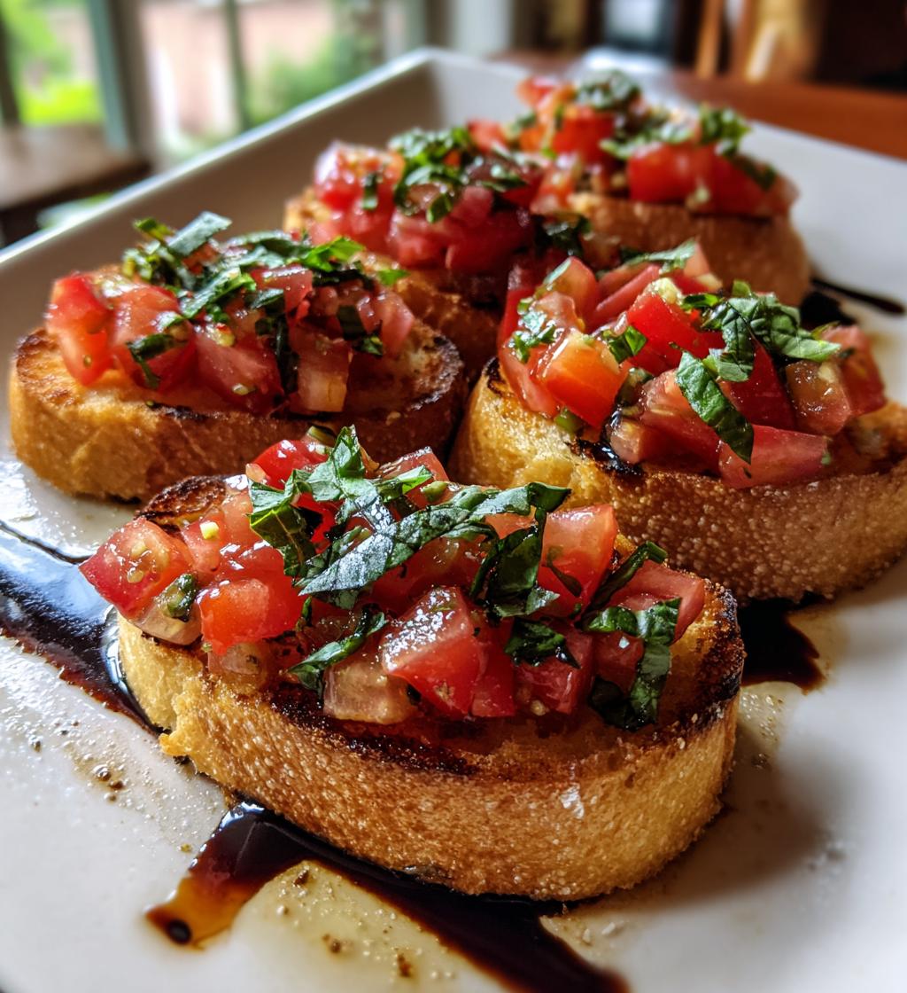 easy bruschetta recipe