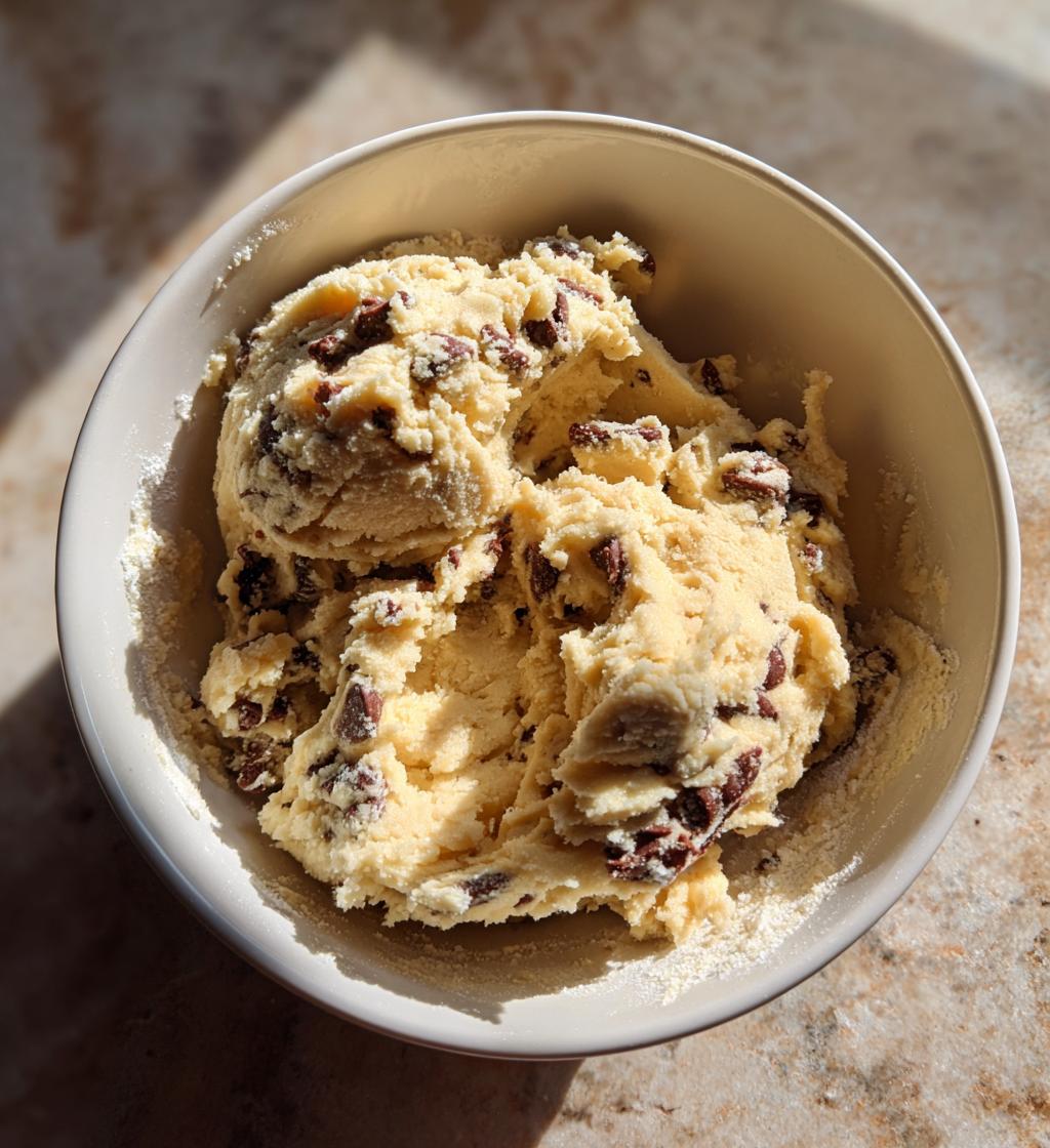 easy edible cookie dough is a delicious treat