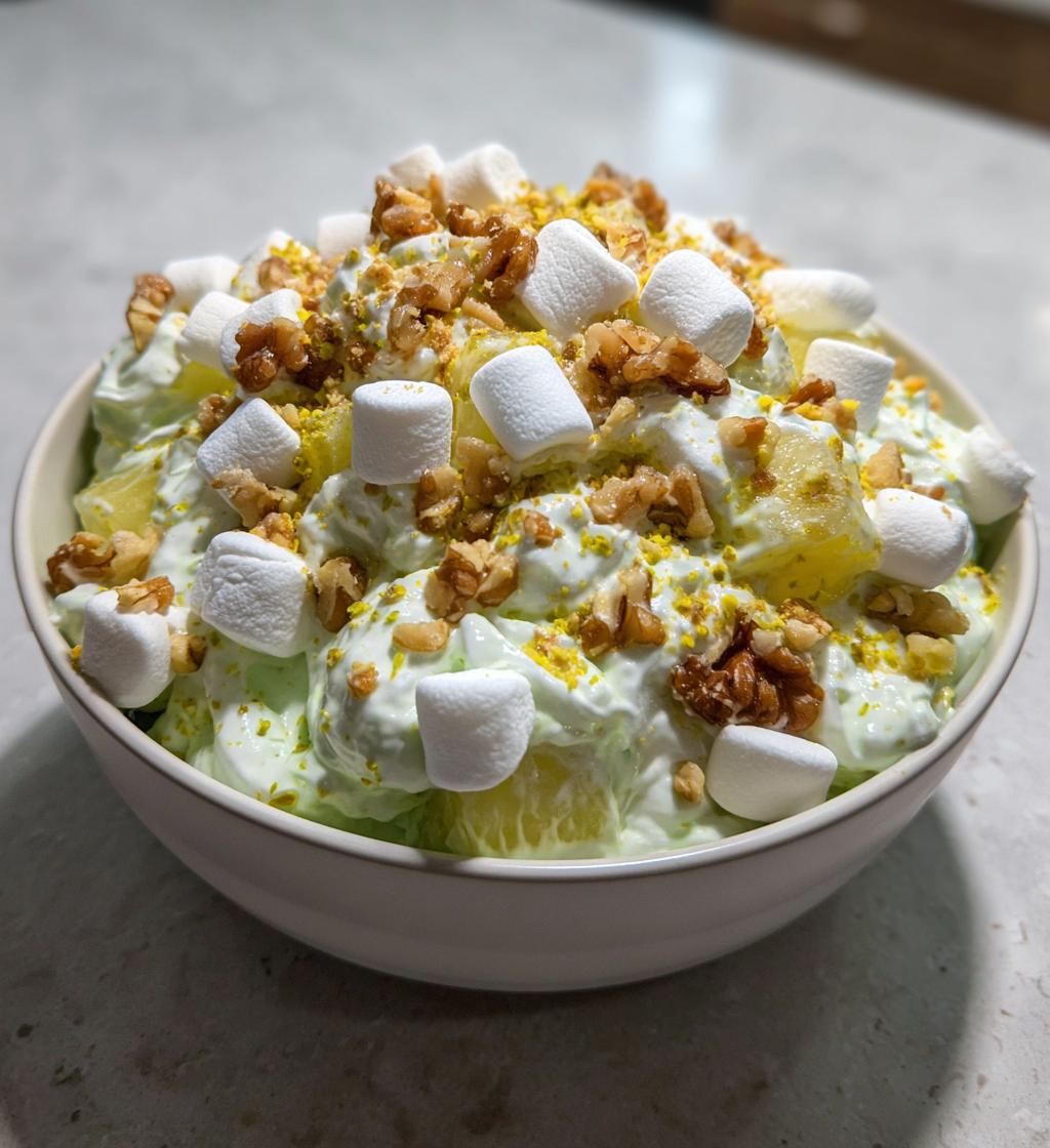 easy watergate salad recipe - detail 1