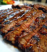 flank steak with soy marinade recipe