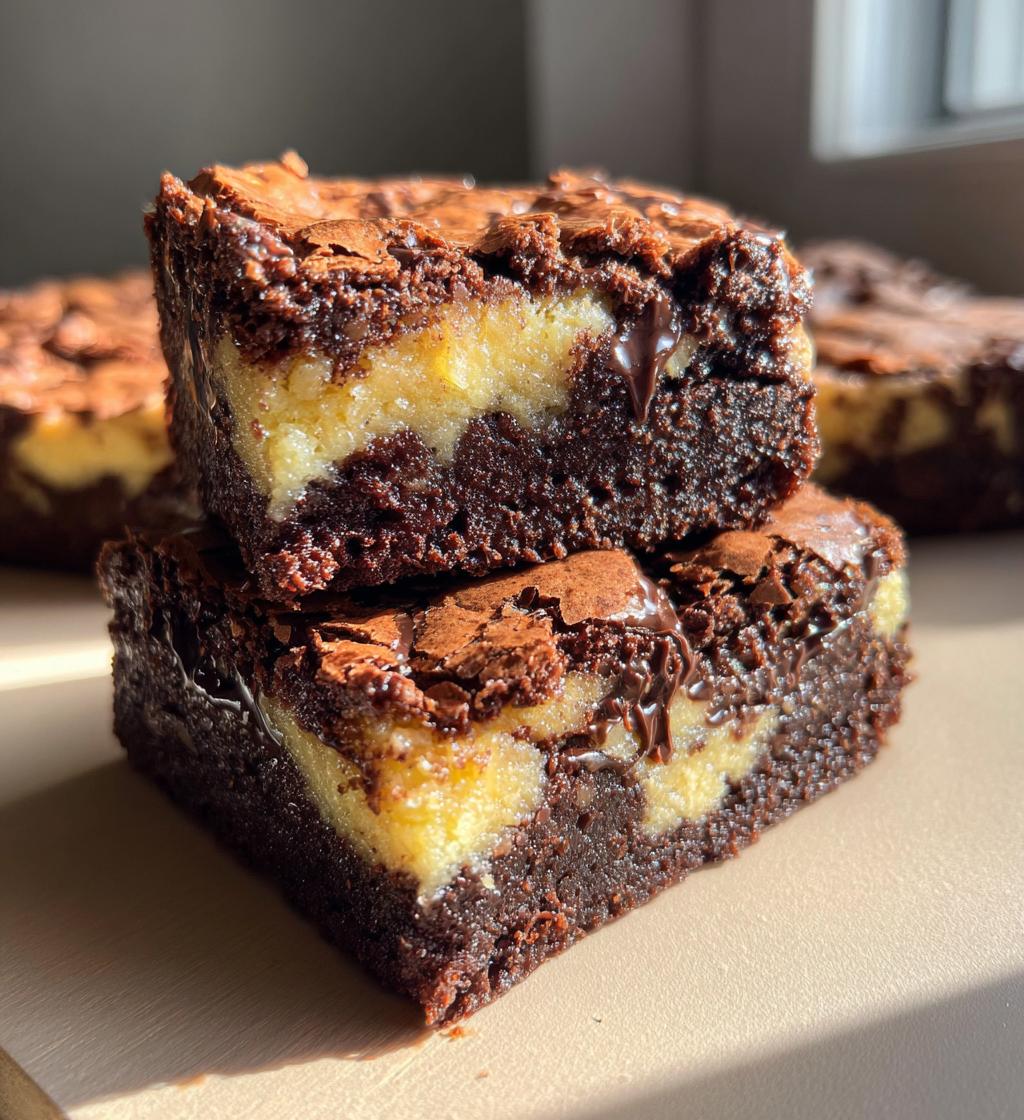 fudgy chewy browkies brookies are a delicious treat