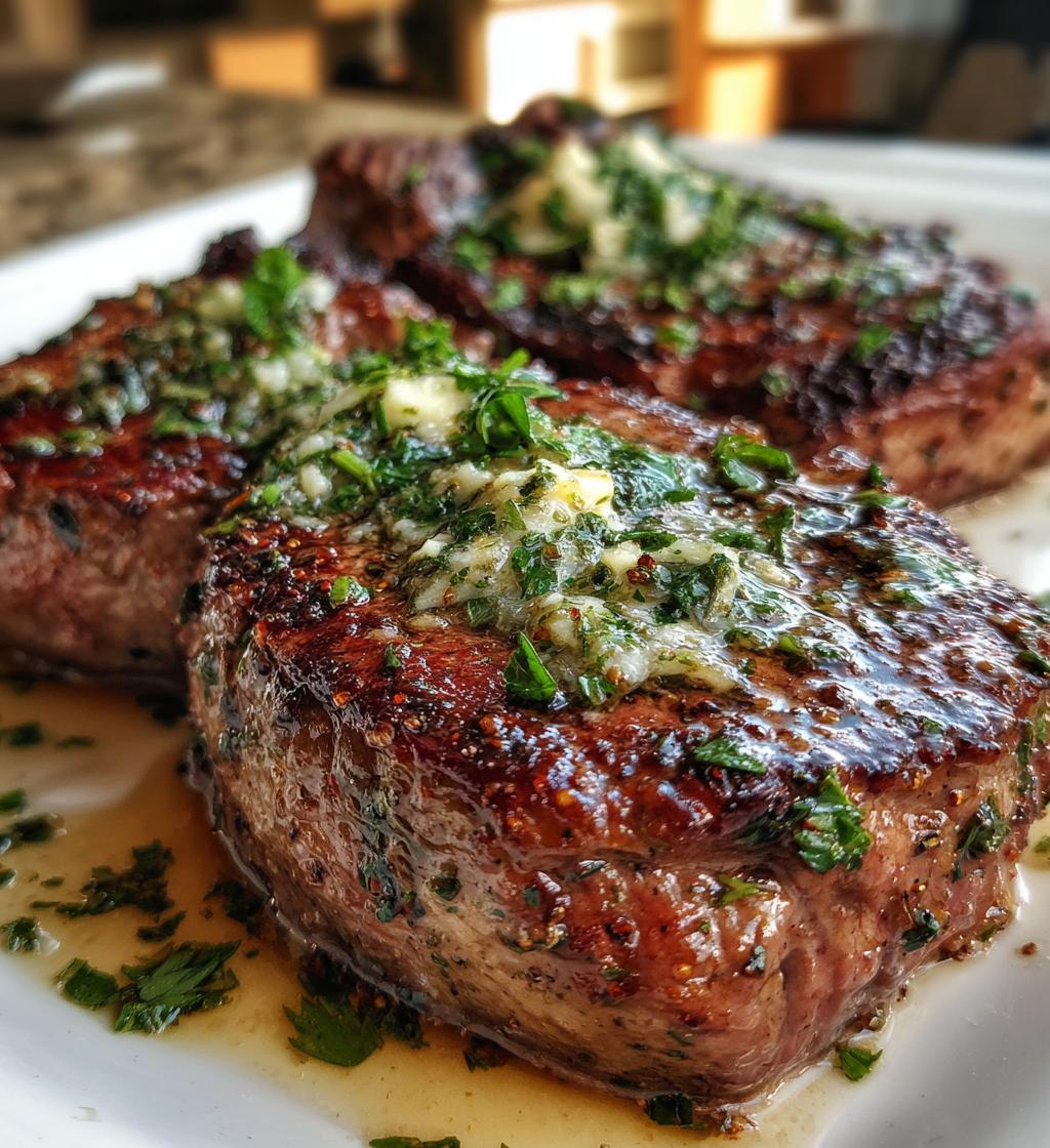 garlic butter steak recipe - detail 1