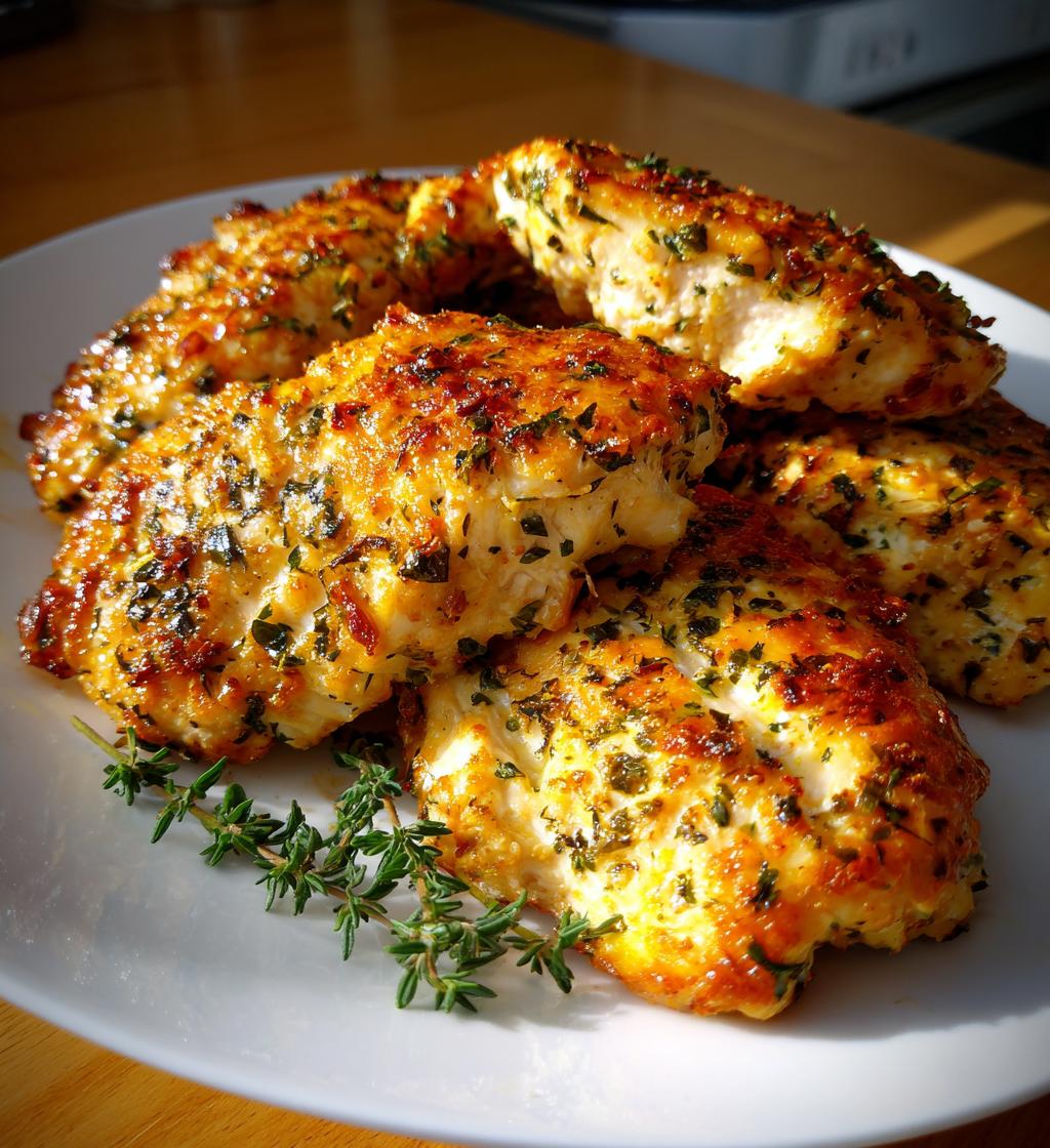 garlic herb chicken breast in air fryer a flavorful delight