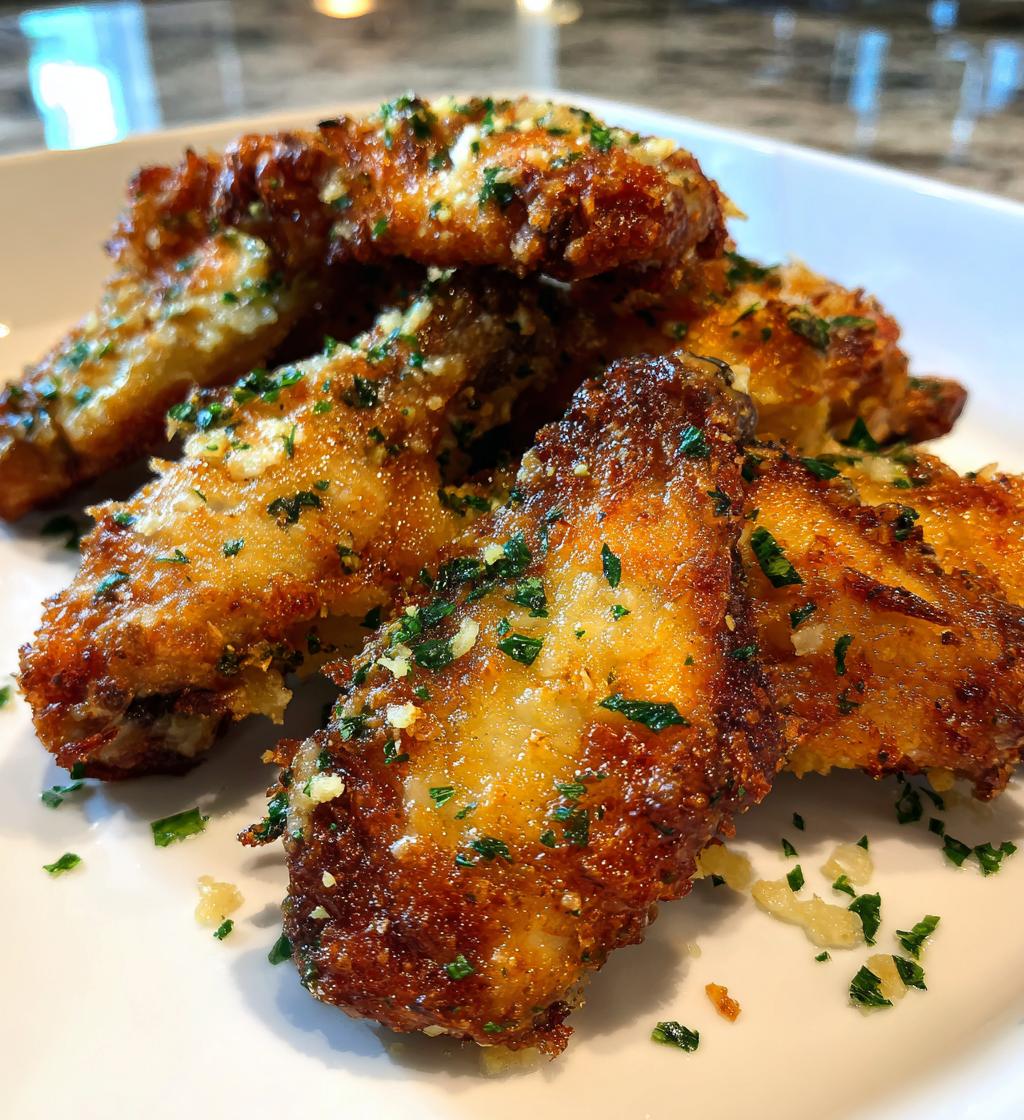 garlic parmesan air fryer chicken wings a must try delight - detail 1