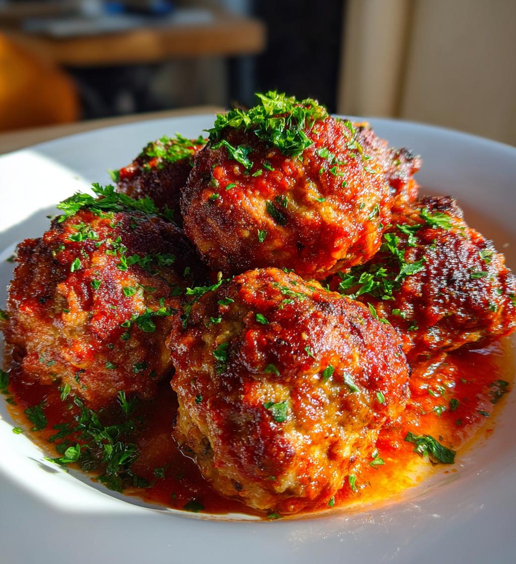 giant lazy meatballs are a delicious dinner option - detail 1