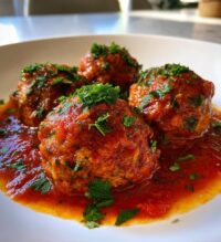 giant lazy meatballs are a delicious dinner option
