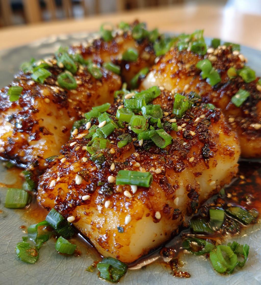 ginger soy glazed cod is a delicious seafood dish - detail 1