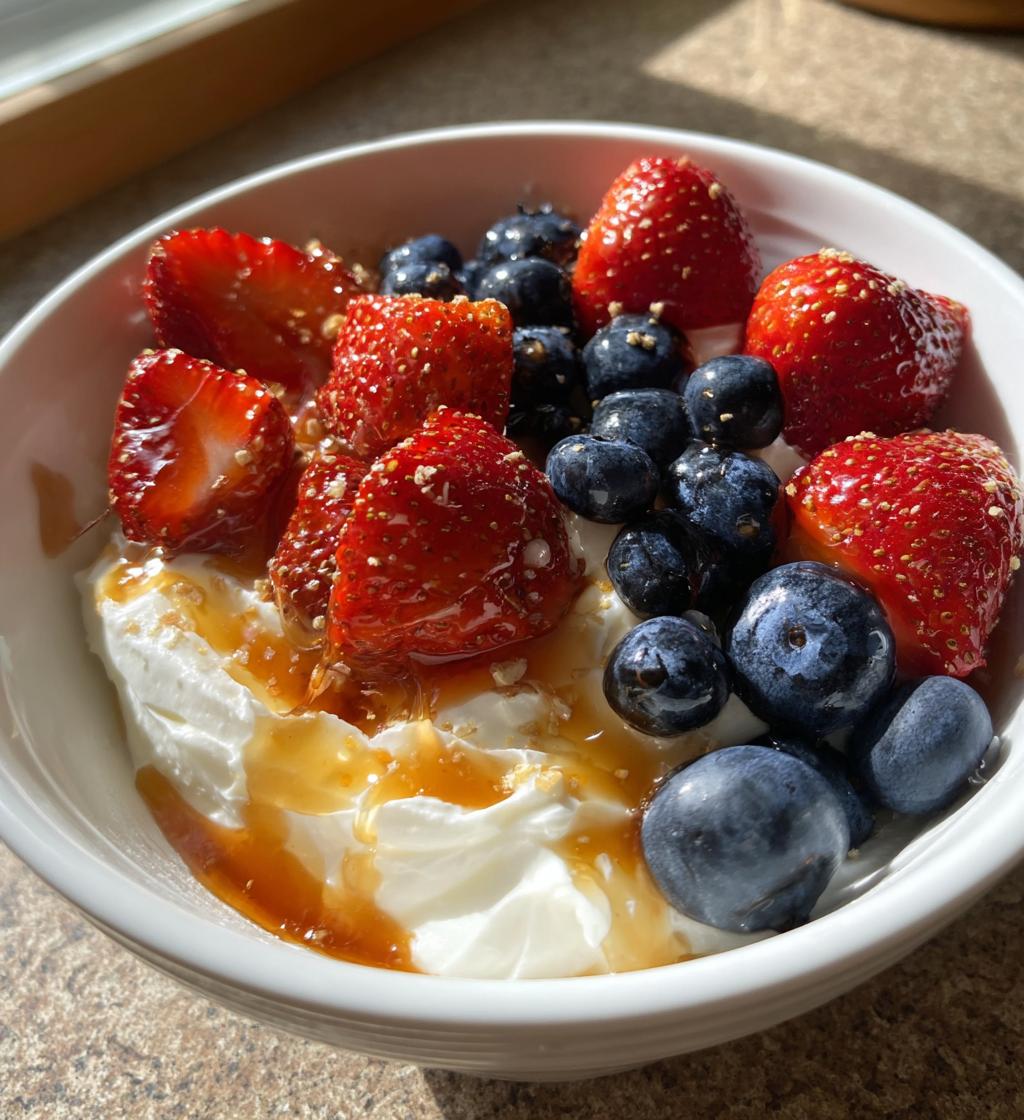 greek yogurt with honey recipe - detail 1