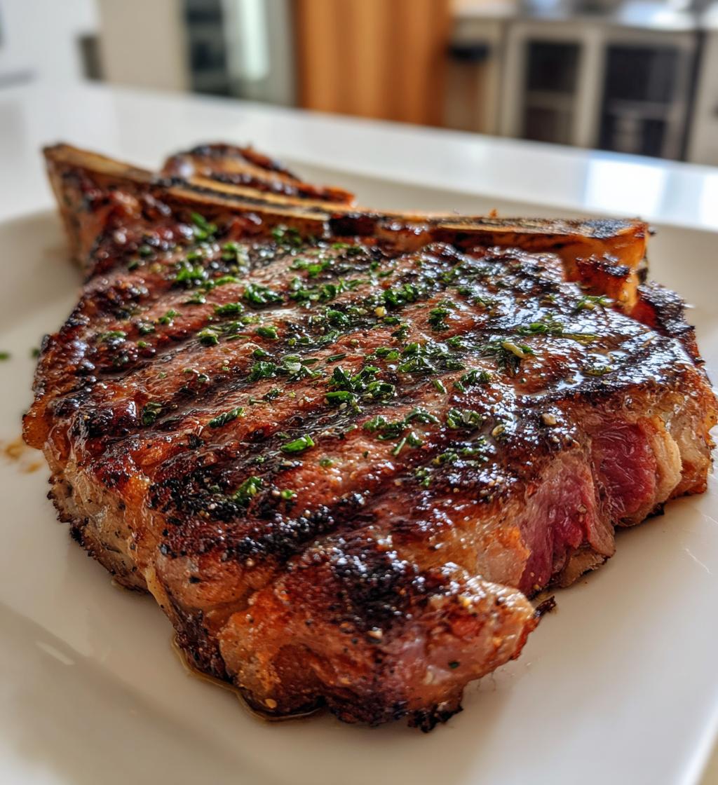 grilled t bone steak recipe - detail 1