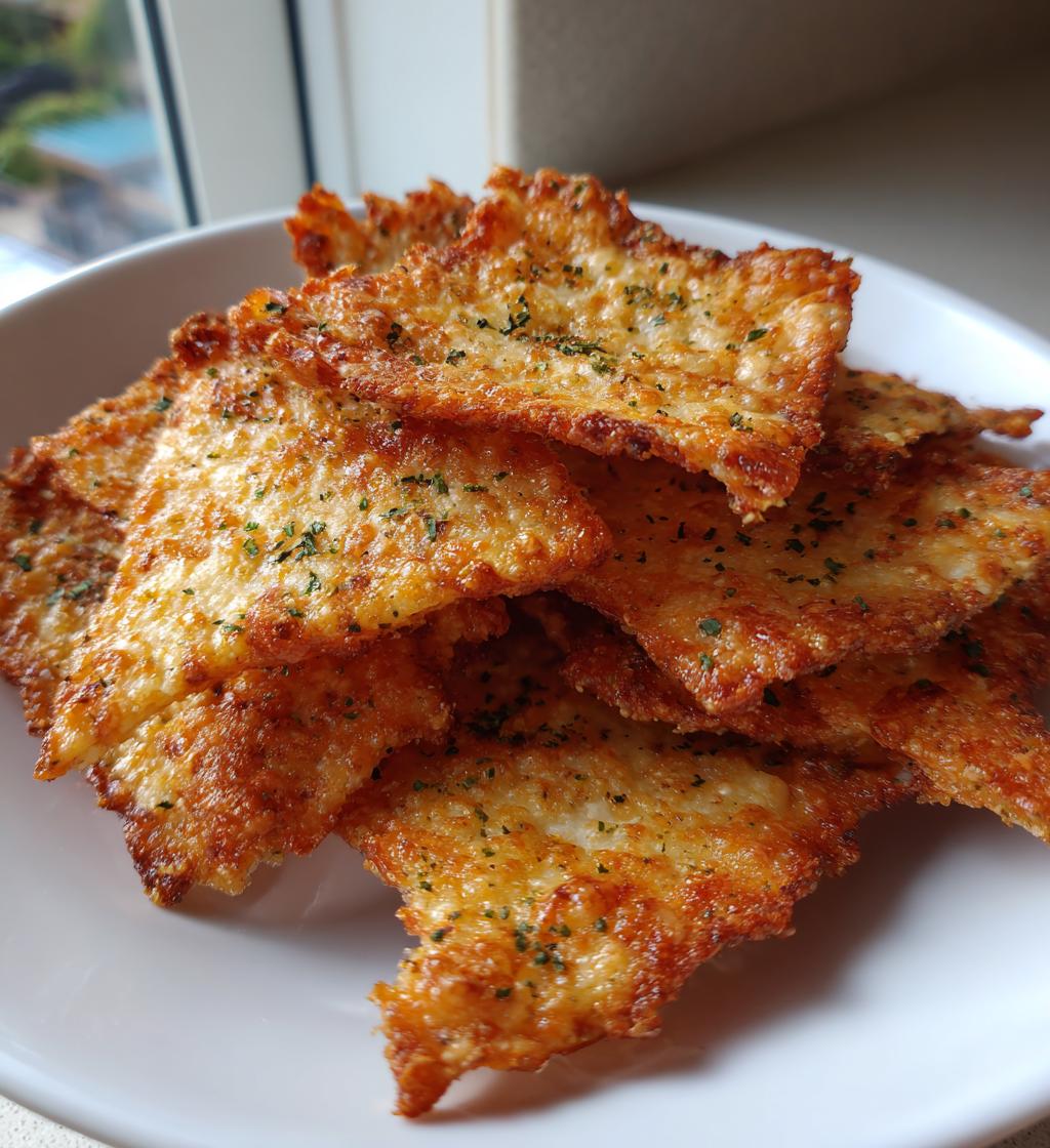 high protein cottage cheese chips for healthy snacking