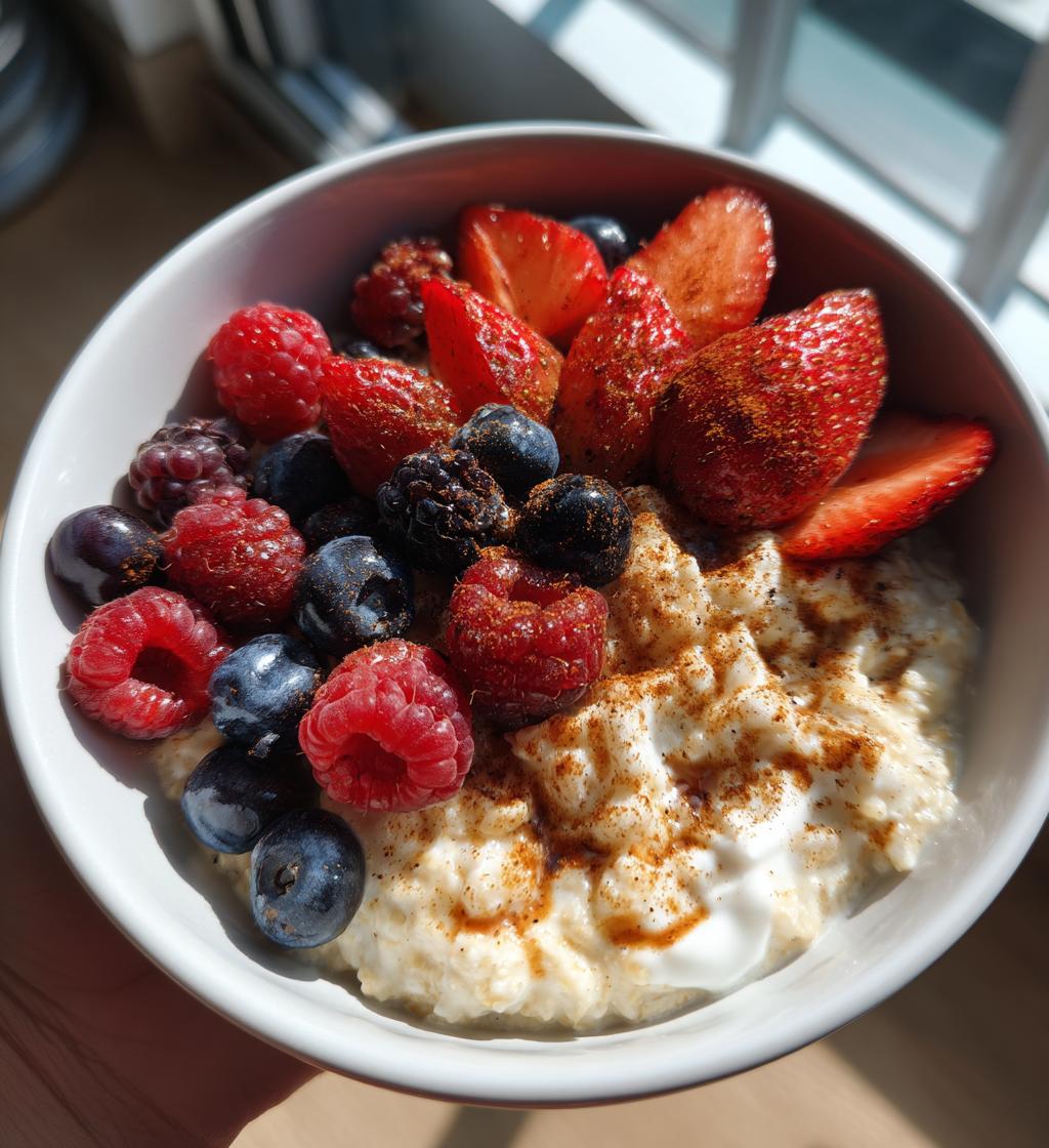 high protein overnight oats for a healthy breakfast - detail 1