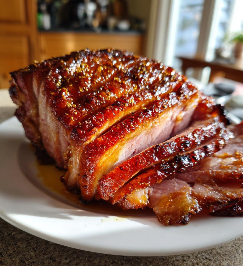 honey glazed ham is the perfect holiday dish - detail 1