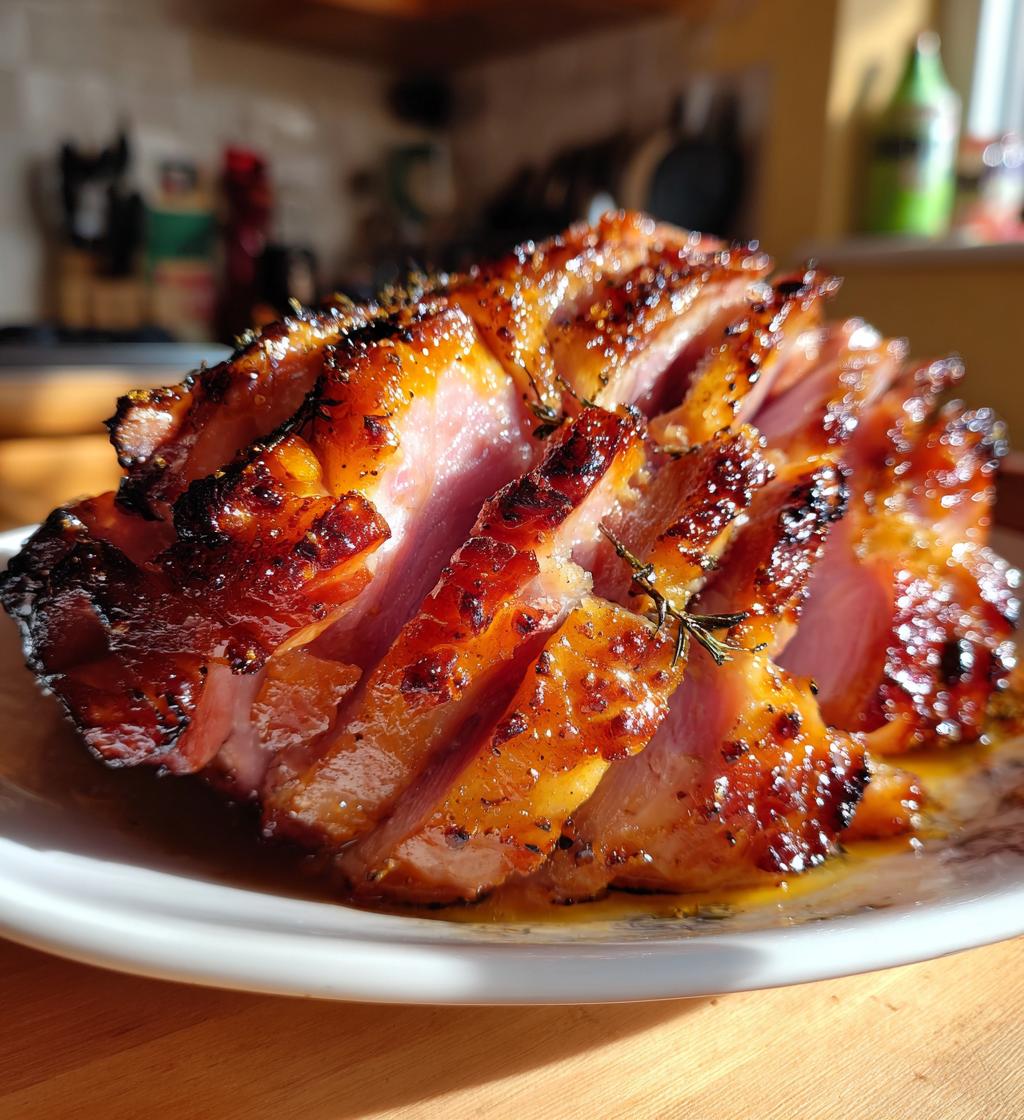 honey glazed ham is the perfect holiday dish