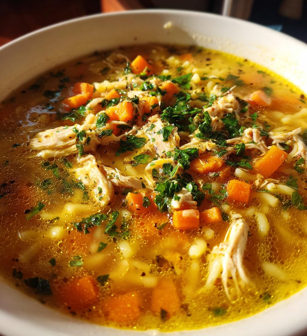 italian penicillin soup is a comforting dish to try - detail 1