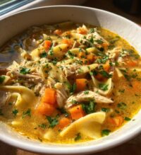 italian penicillin soup is a comforting dish to try