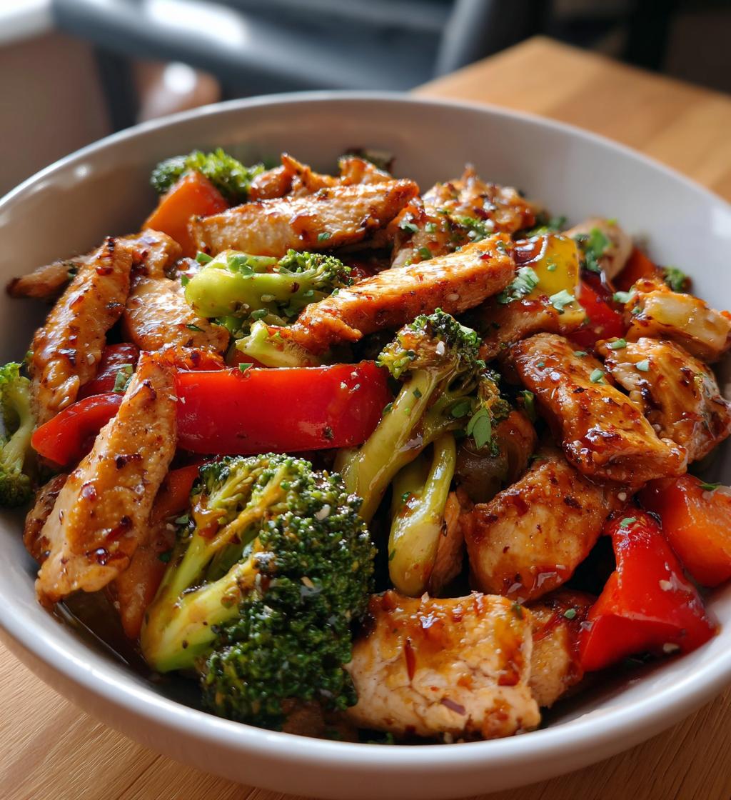 juicy stir fry chicken recipe - detail 1