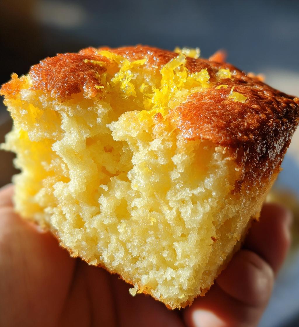 magic lemon cobbler delight is a must try dessert - detail 1