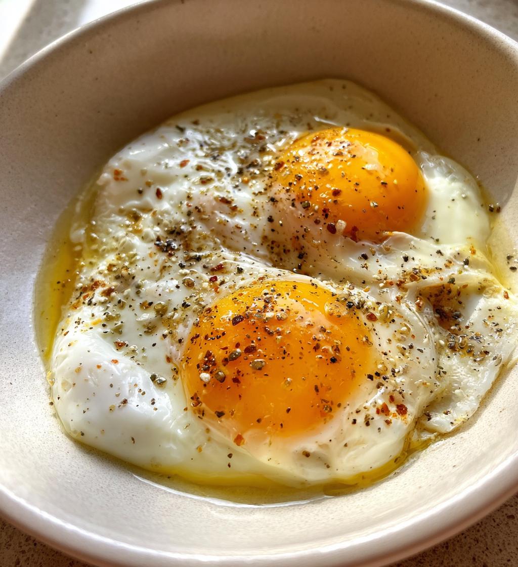 microwave poached eggs are quick and easy to make - detail 1