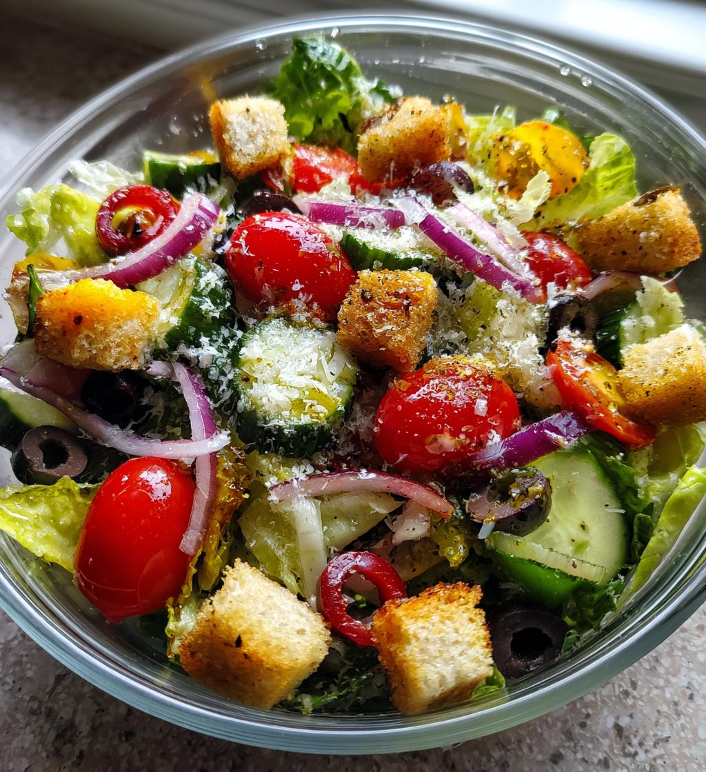 olive garden salad is a must try for everyone - detail 1