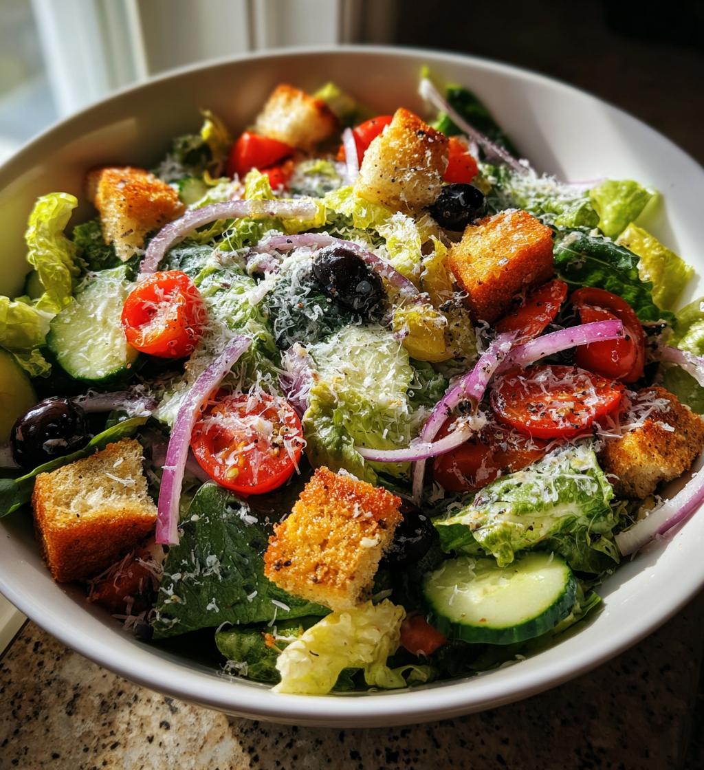 olive garden salad is a must try for everyone