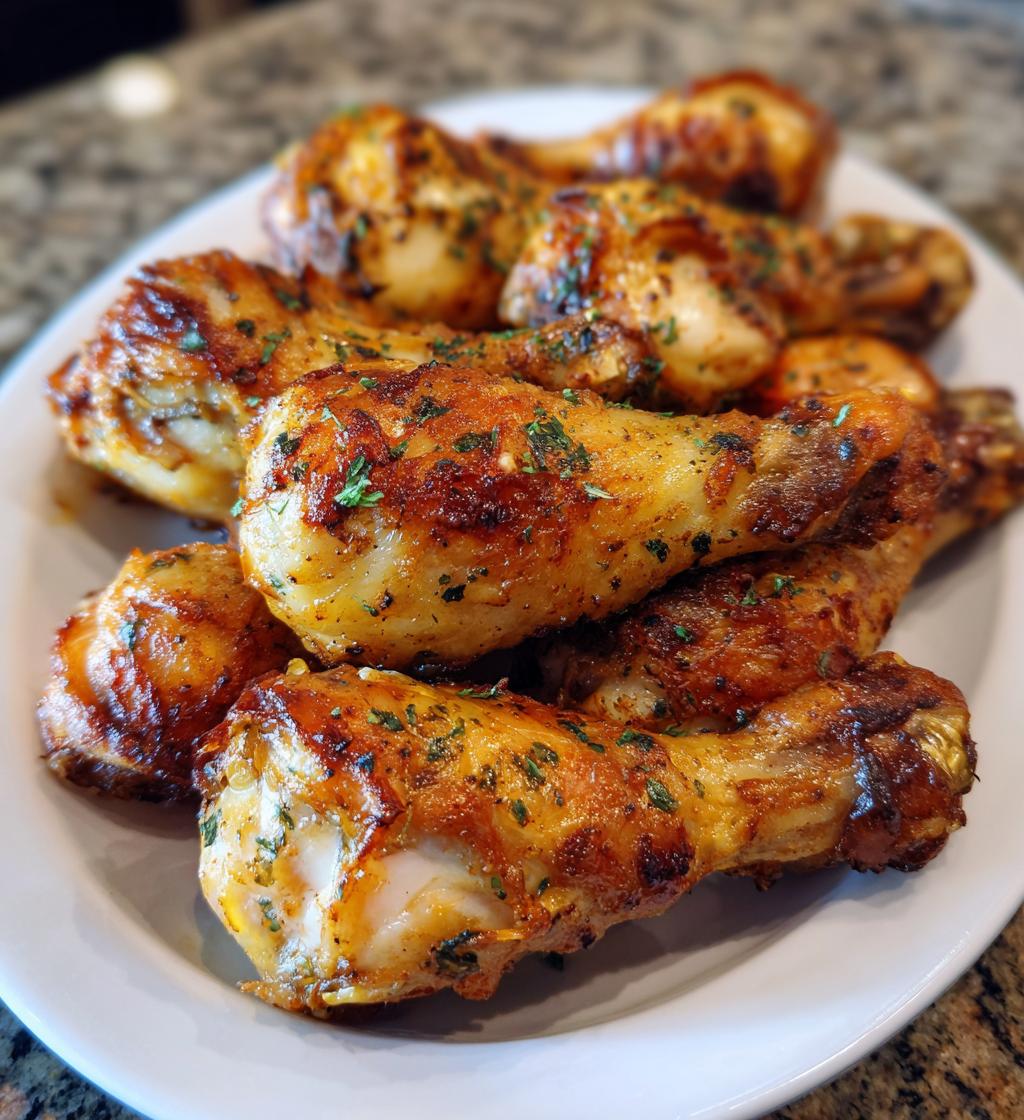 perfect air fryer chicken drumsticks recipe