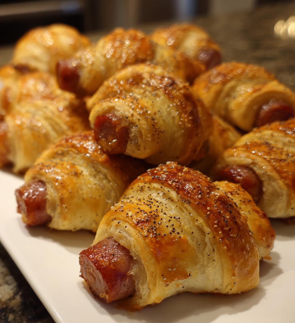 pigs in a blanket recipe easy party appetizer - detail 1