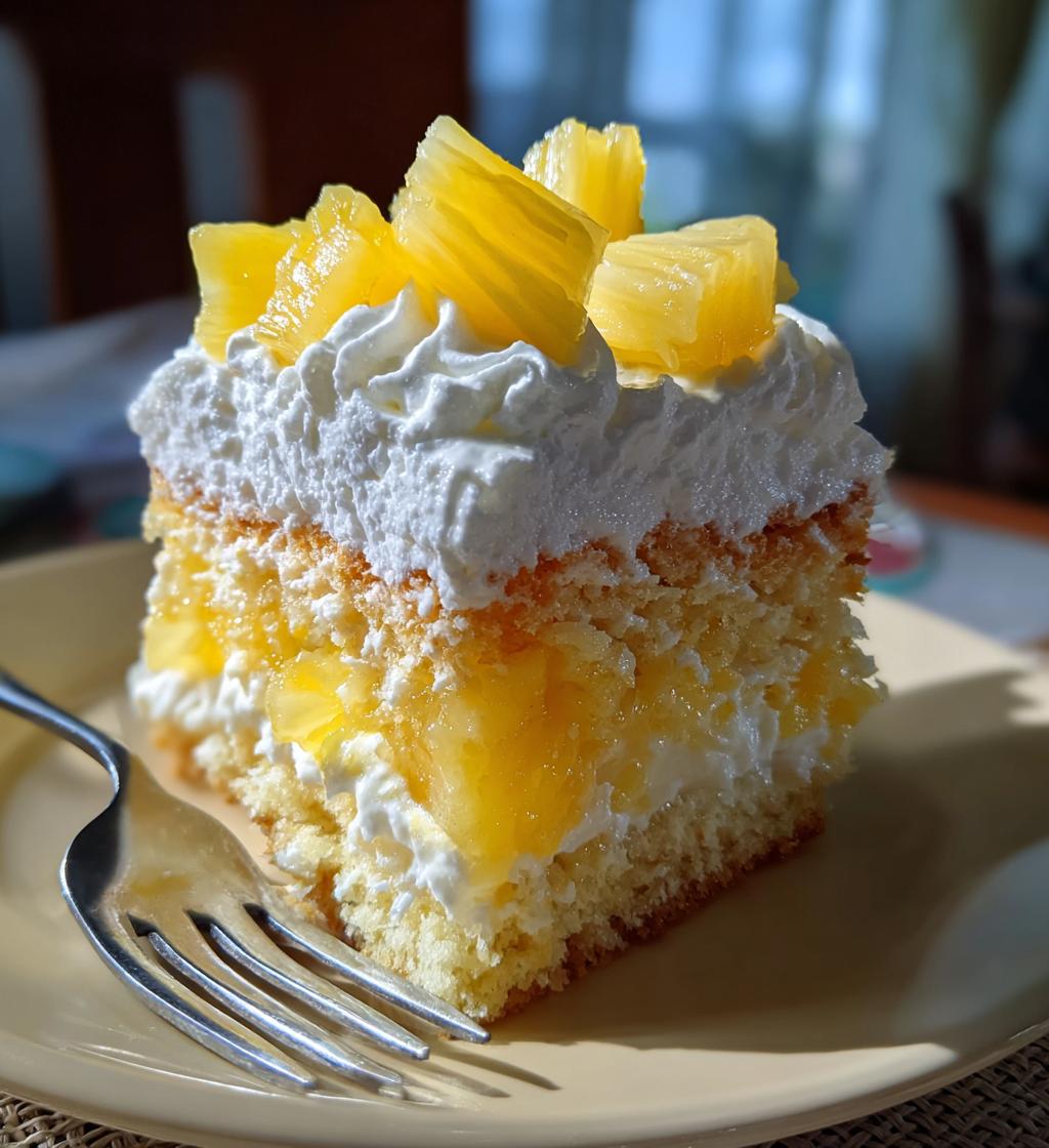 pineapple heaven cake is a tropical delight to try