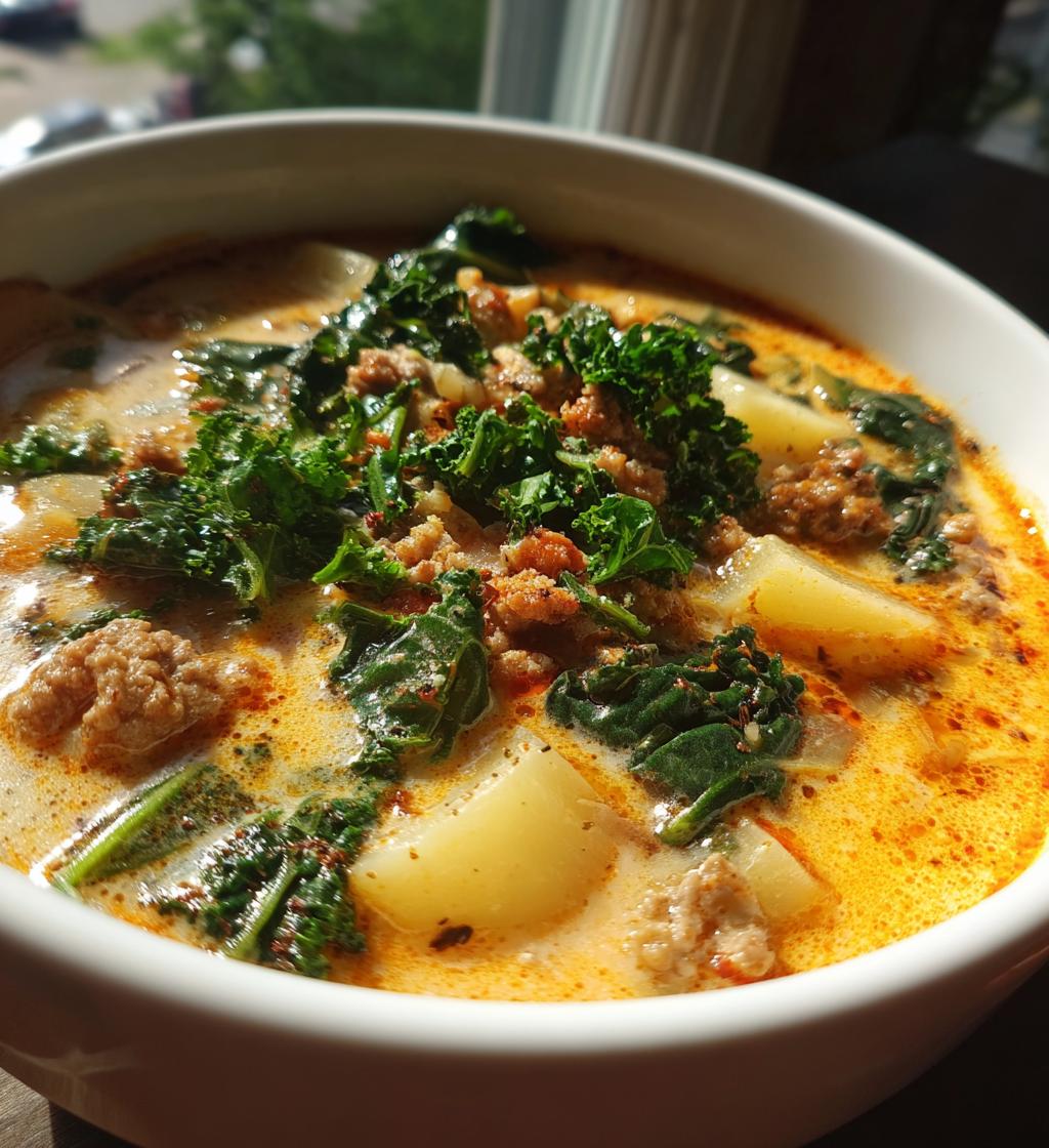 restaurant style zuppa toscana is a must try dish - detail 1