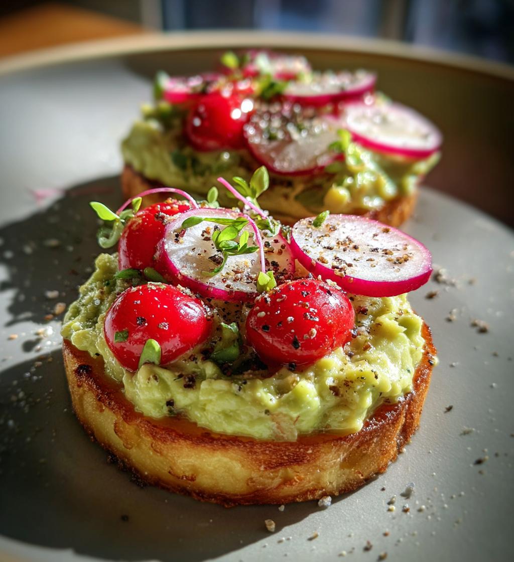 rice cakes with avocado recipe - detail 1