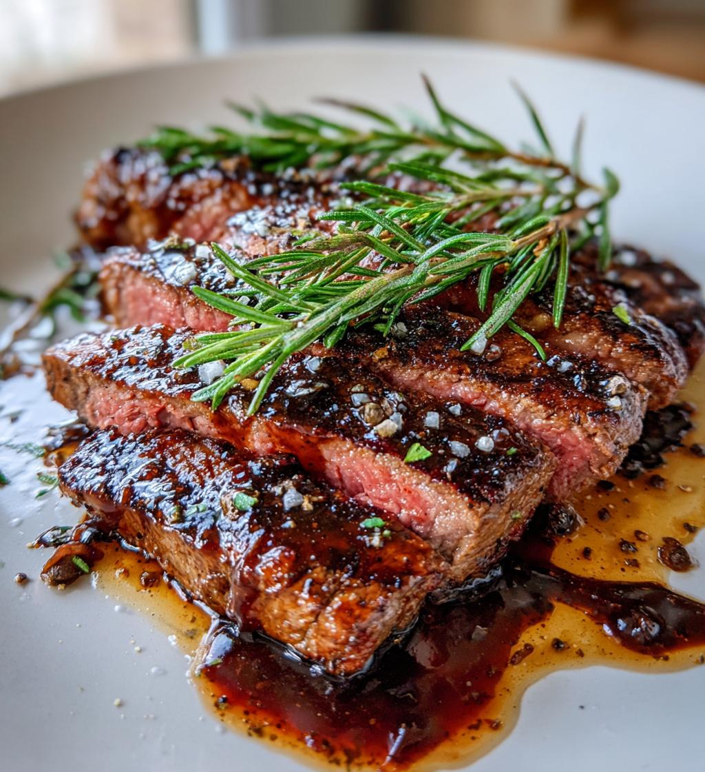 rosemary balsamic steak recipe