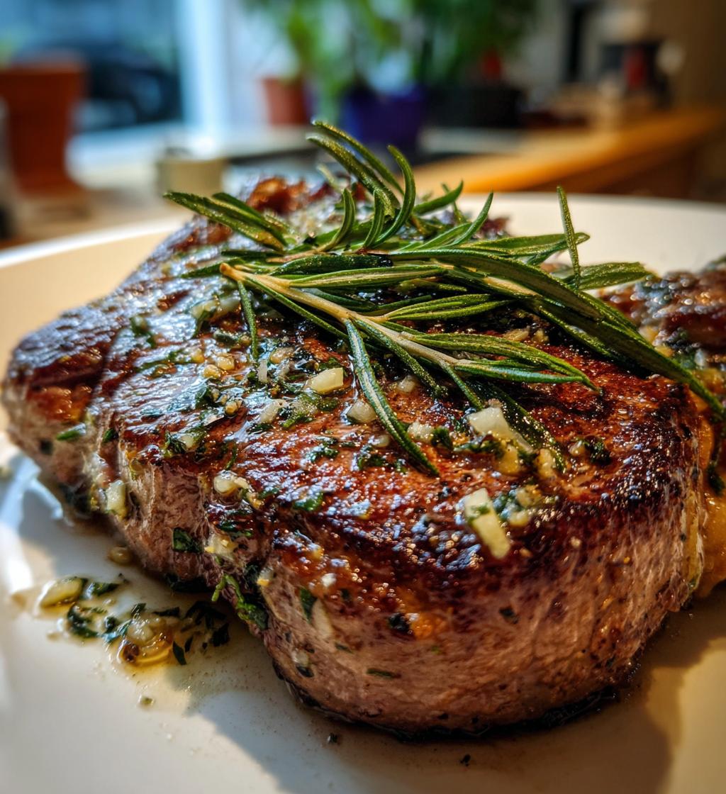 seared chuck eye steak is a delicious dinner option - detail 1
