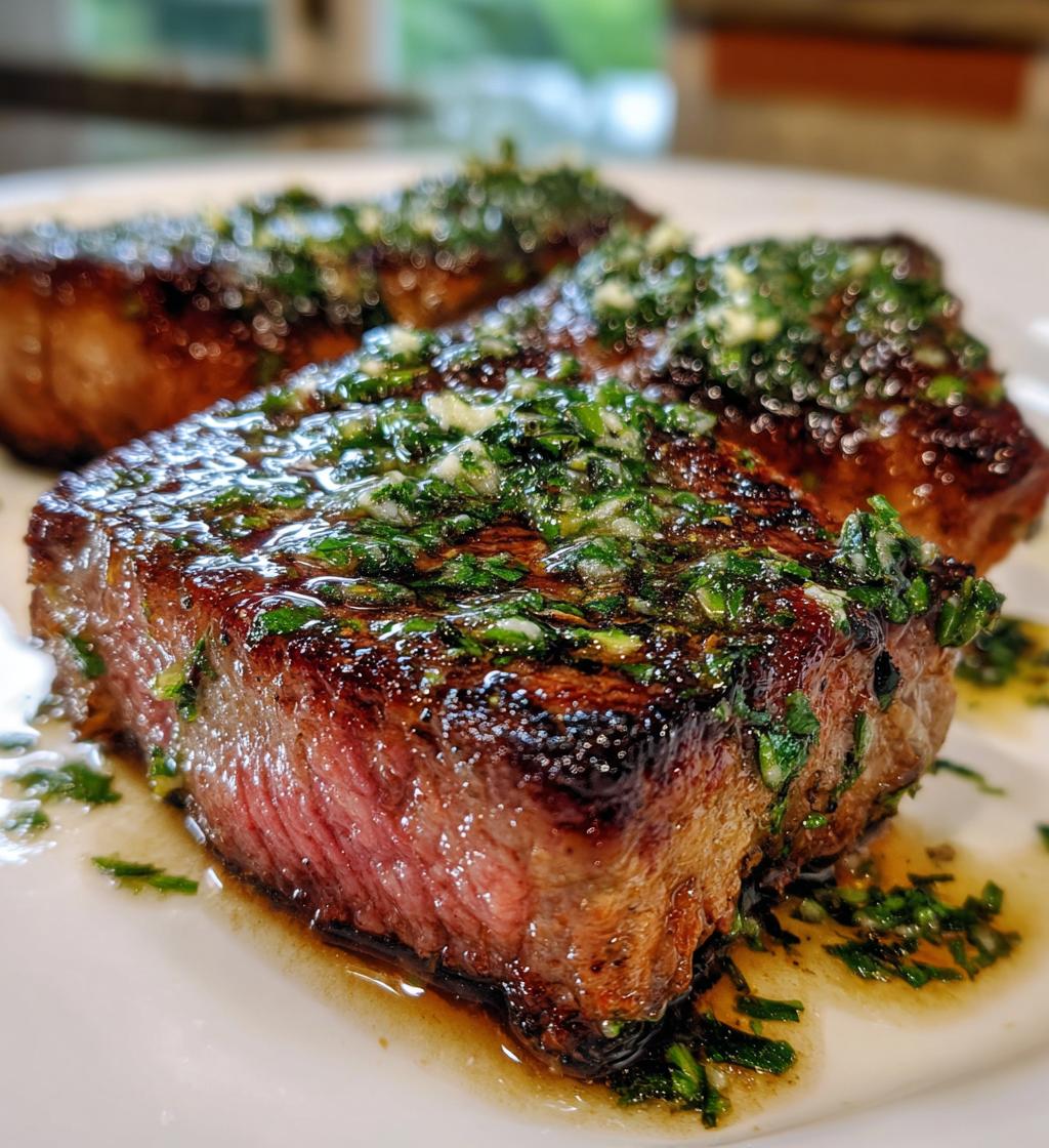 sirloin steak with herb butter recipe